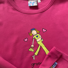 Load image into Gallery viewer, Groovy Chick sleeveless t-shirt (vintage)
