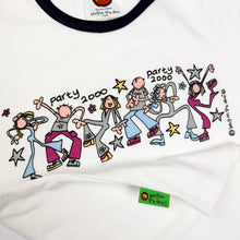 Load image into Gallery viewer, Party 2000 ringer t-shirt (vintage)
