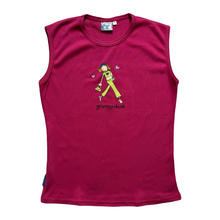 Load image into Gallery viewer, Groovy Chick sleeveless t-shirt (vintage)
